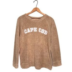 Valani | Tan Cape Cod Terry Sweatshirt Size Medium